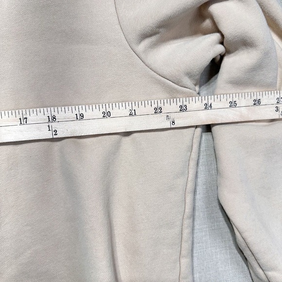 Lolano Hoodie Zip Women’s Size M Beig Full Long Sleeve - Picture 7 of 11